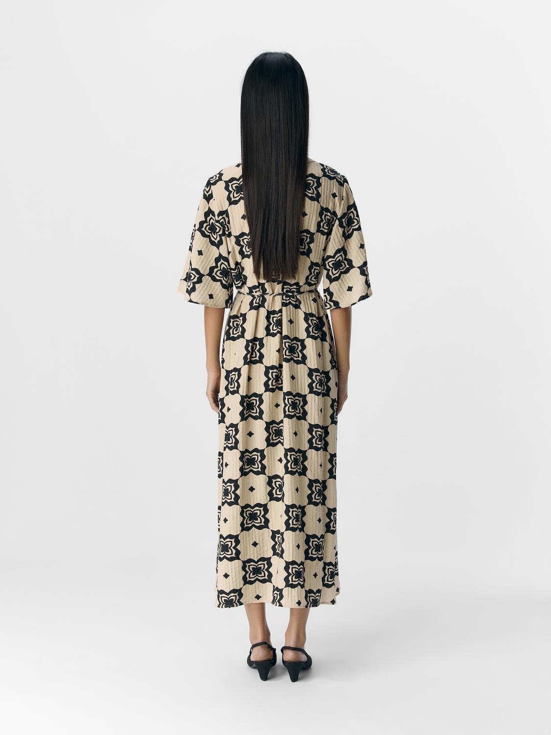 OBJELLA Midi Dress - Sandshell - VERO MODA & VILA Bergvik